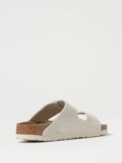 Sandalo Arizona Birkenstock in camoscio