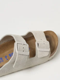 Sandalo Arizona Birkenstock in camoscio