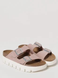 Sandalo Arizona Chunky Papillio Birkenstock in camoscio