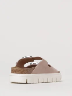 Sandalo Arizona Chunky Papillio Birkenstock in camoscio