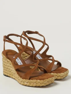 Sandalo Ayla Jimmy Choo in camoscio