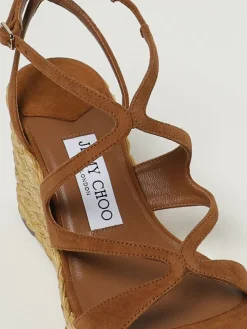 Sandalo Ayla Jimmy Choo in camoscio