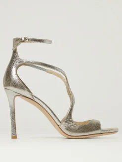 Sandalo Azia Jimmy Choo in pelle laminata