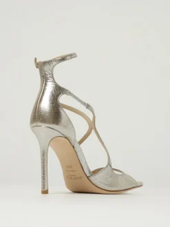 Sandalo Azia Jimmy Choo in pelle laminata