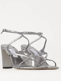 Sandalo Azie Jimmy Choo in lamè
