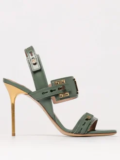 Sandalo Balmain in pelle
