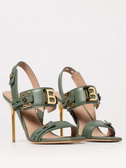 Sandalo Balmain in pelle