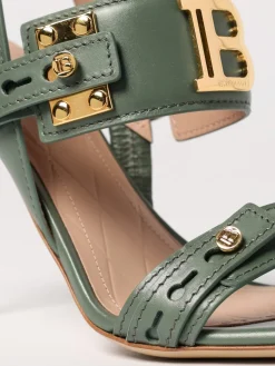Sandalo Balmain in pelle