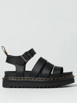 Sandalo Blaire Dr. Martens in pelle a grana