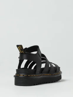 Sandalo Blaire Dr. Martens in pelle a grana