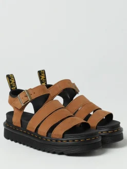 Sandalo Blaire Dr. Martens in pelle a grana