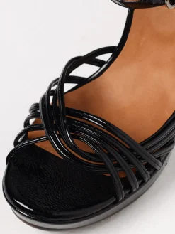 Sandalo Caneti Chie Mihara in pelle lucida