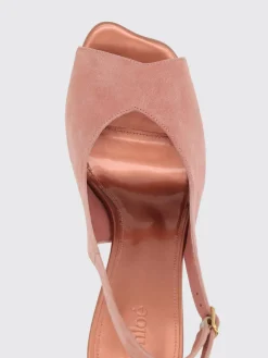 Sandalo Chloè in camoscio