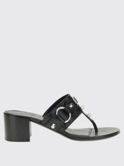 Sandalo City Balenciaga in pelle Arena
