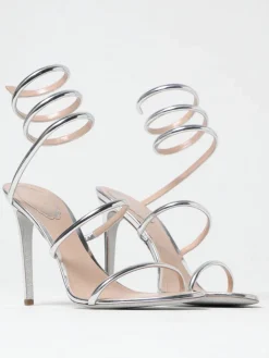 Sandalo Cleo Rene Caovilla in vernice laminata