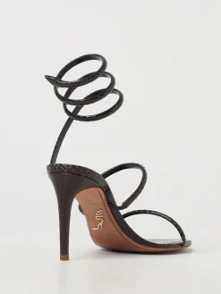 Sandalo Cleo Rene Caovilla in pelle stampa pitone