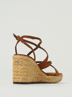 Sandalo con zeppa Ayla Jimmy Choo in camoscio