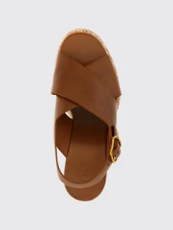 Sandalo con zeppa Maxime Chloé in pelle