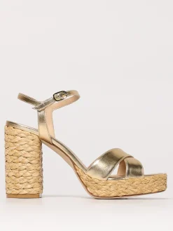 Sandalo Dayna Stuart Weitzman in pelle laminata