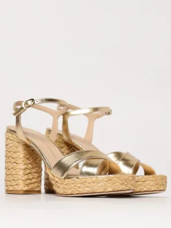 Sandalo Dayna Stuart Weitzman in pelle laminata