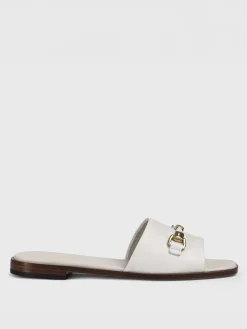 Sandalo Doucal's in pelle con morsetto