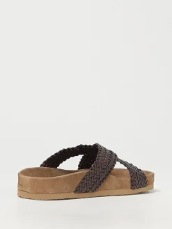 Sandalo Dragon Diffusion in pelle intrecciata