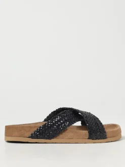 Sandalo Dragon Diffusion in pelle intrecciata