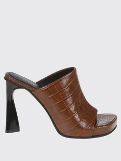 Sandalo Elsa Stella McCartney in pelle sintetica stampa cocco