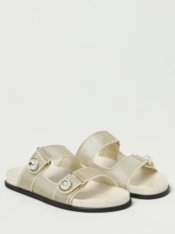 Sandalo Fayence Jimmy Choo in mesh lurex