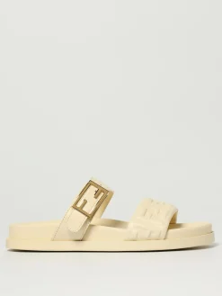 Sandalo Feel Fendi in pelle