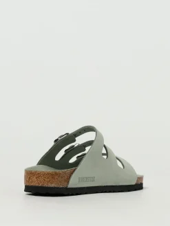 Sandalo Florida Birkenstock in camoscio