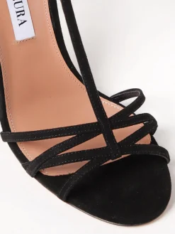 Sandalo Forever More Aquazzura in camoscio