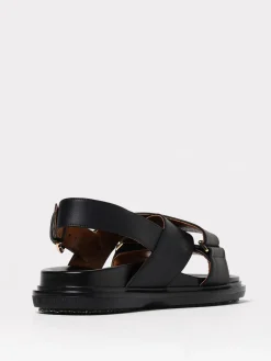 Sandalo Fussbett Marni in pelle