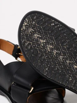 Sandalo Fussbett Marni in pelle