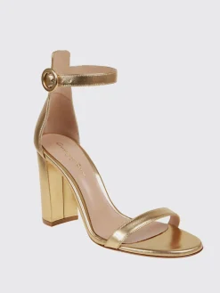 Sandalo Gaeta Gianvito Rossi in nappa laminata