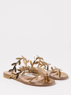 Sandalo Gianvito Rossi in vernice laminata