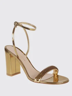 Sandalo Gianvito Rossi in pelle laminata