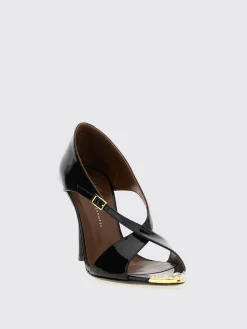 Sandalo Giuseppe Zanotti in vernice con dettaglio di strass