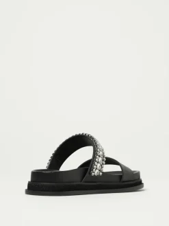 Sandalo Jadi Jimmy Choo in pelle con strass