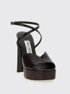 Sandalo Karli Jimmy Choo in pelle stampa cocco