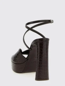 Sandalo Karli Jimmy Choo in pelle stampa cocco