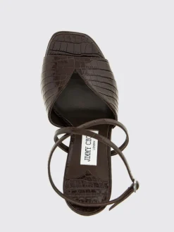 Sandalo Karli Jimmy Choo in pelle stampa cocco