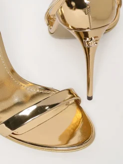 Sandalo Keira Dolce & Gabbana in vernice laminata