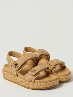 Sandalo Kira Tory Burch in rafia