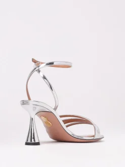 Sandalo Latour Aquazzura in vernice laminata