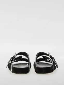 Sandalo Lennyo Isabel Marant in camoscio con borchie