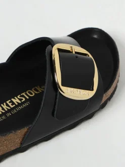 Sandalo Madrid Big Buckle Birkenstock in pelle spazzolata
