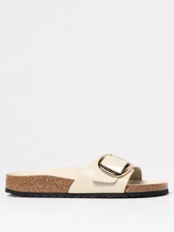 Sandalo Madrid Big Buckle Birkenstock in pelle spazzolata