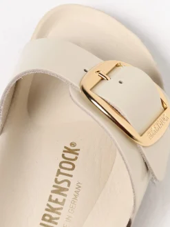 Sandalo Madrid Big Buckle Birkenstock in pelle spazzolata