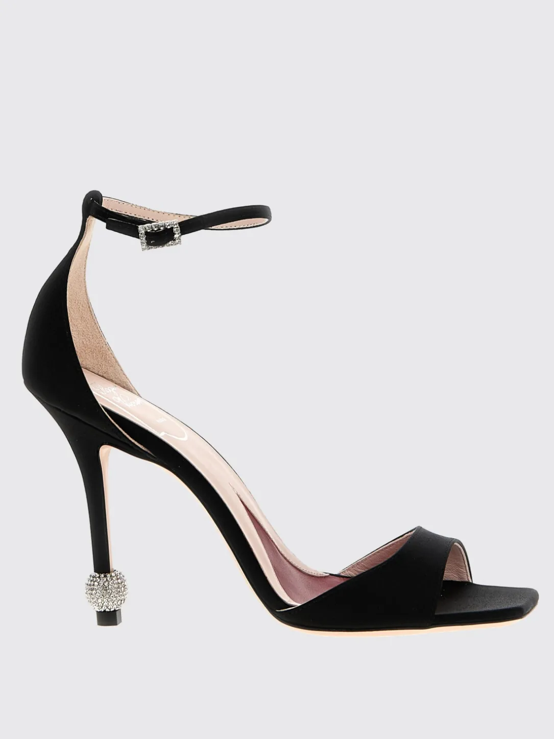 Sandalo Marlene Roger Vivier in raso di seta